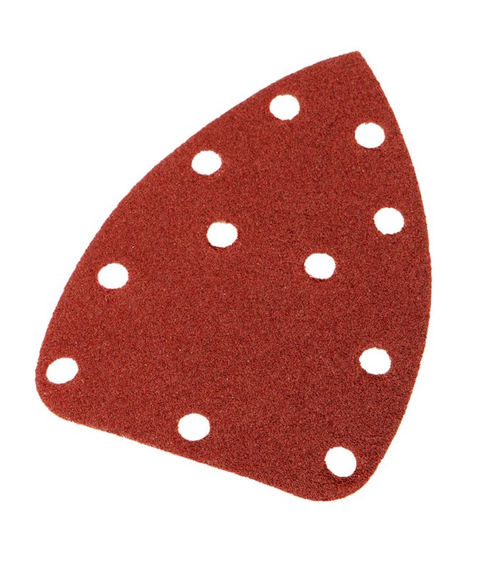 Velcro slibepapir til delta-sliber GRAPHITE 140 x 140 x 80 mm kornstørrelse K80, 5 stk.