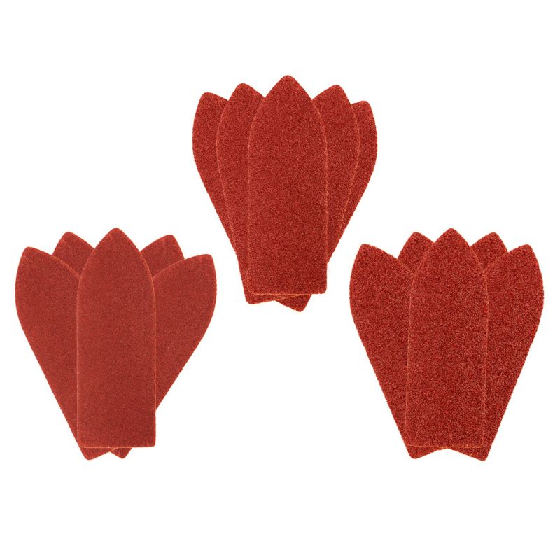 Velcro slibepapir delta GRAPHITE 32 x 92 mm korn K60, 15 stk.