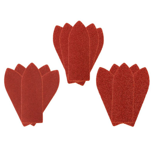 Velcro slibepapir delta GRAPHITE 32 x 92 mm korn K60, 15 stk.