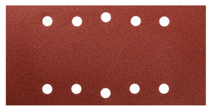 Velcro-slibepapir GRAPHITE 115 x 230 mm kornstørrelse K120, 5 stk.