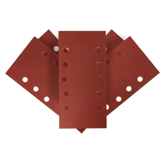 Krogpapir til slibemaskine GRAPHITE 115 x 230 mm korn K240, 5 stk.