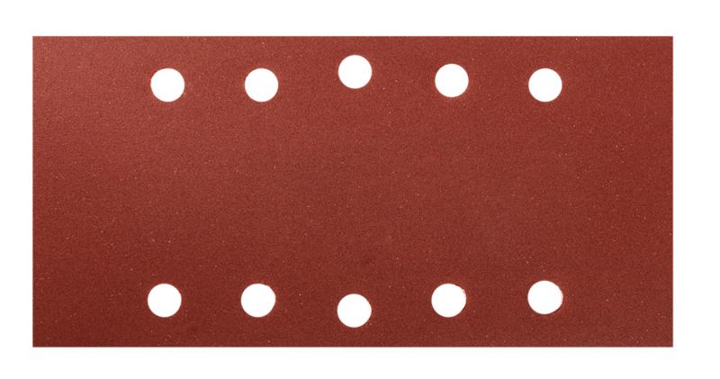 Krogpapir til slibemaskine GRAPHITE 115 x 230 mm korn K240, 5 stk.