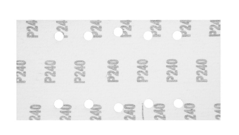 Krogpapir til slibemaskine GRAPHITE 115 x 230 mm korn K240, 5 stk.