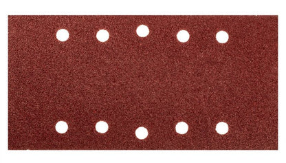 Velcro-slibepapir GRAPHITE 115 x 230 mm kornstørrelse K60, 5 stk.