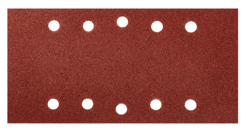 Velcro-slibepapir GRAPHITE 115 x 230 mm kornstørrelse K80, 5 stk.