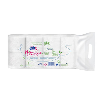 3-lags Toiletpapir Hvid 8 Ruller 125 Ark pr. Rulle