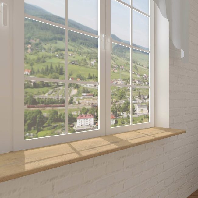Indvendig vindueskarm Biuro Styl 420 x 30 x 2,8 cm i eg lancelot