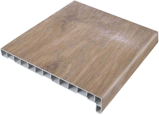 Indvendig PVC-karmforkant Geom 25 x 99 cm i winchester-eg