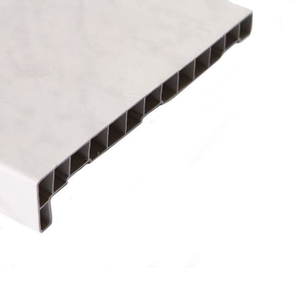Indvendig PVC‑vindueskarm Form 156 x 25 x 2 cm marmor