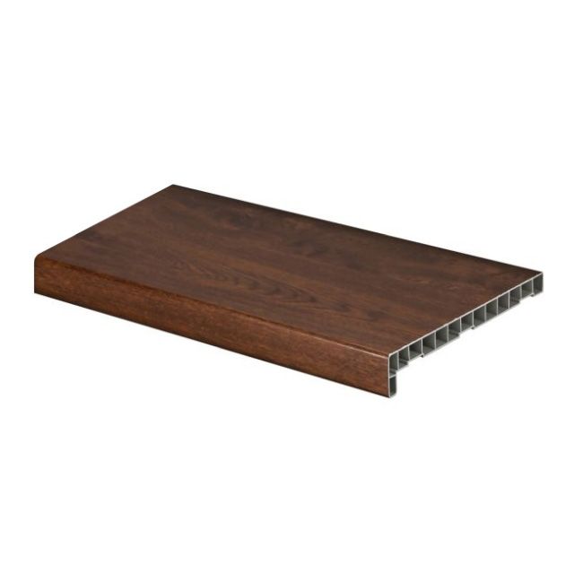 Indvendig PVC‑vindueskarm Form 25 x 156 cm valnød