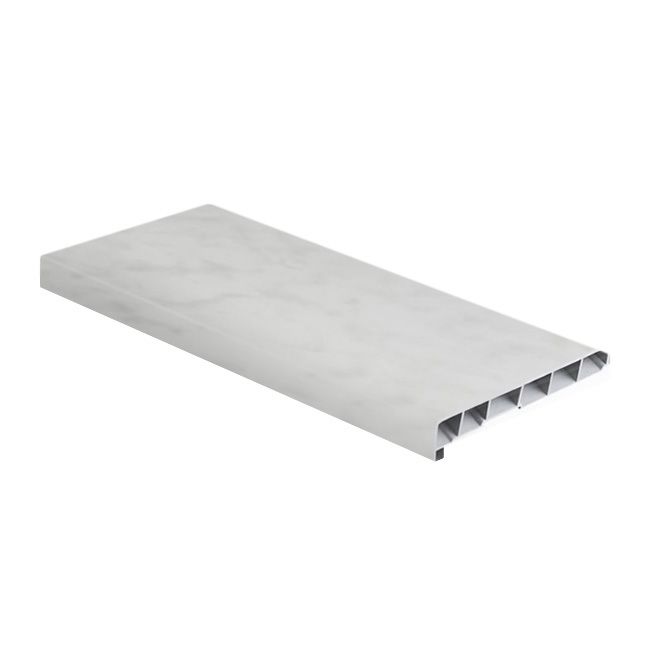 Indvendig PVC‑vindueskarm Form 99 x 30 x 2 cm marmor