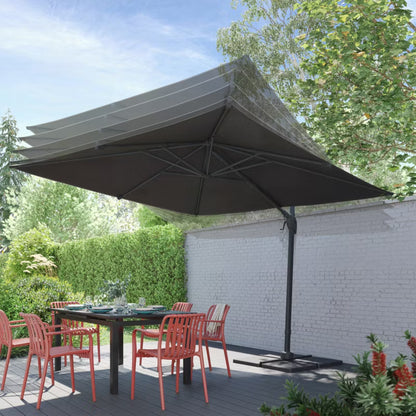 Parasol Corby 3x3 m Antracit