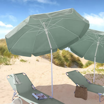 Parasol Curacao 180 cm Blå