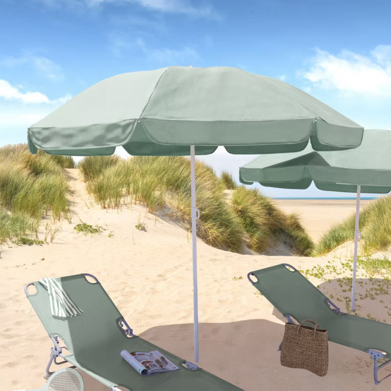 Parasol Curacao 180 cm Blå
