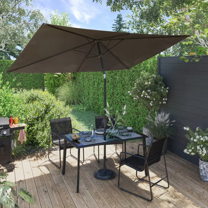 Parasol Kasane 2x3 m Antracit