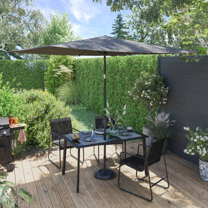 Parasol Kasane 2x3 m Antracit