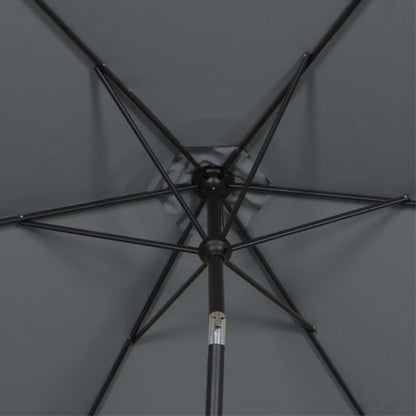 Parasol Kasane Rund Ø2,5 m Antracit