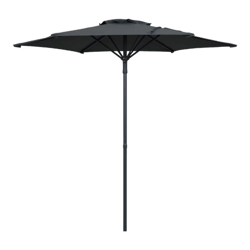Parasol Kasane Rund 200 cm Antracit