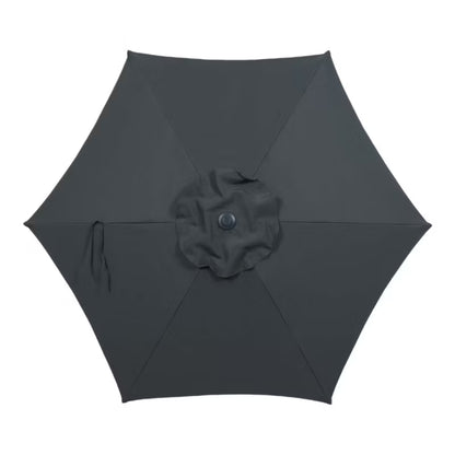 Parasol Kasane Rund 200 cm Antracit