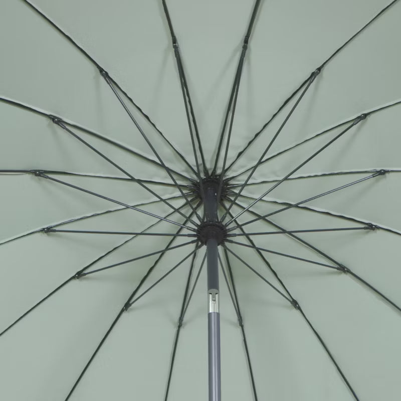 Parasol Temara Rund Ø300 cm Blå
