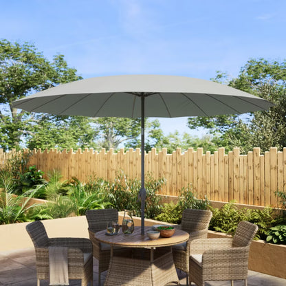 Parasol Temara Rund Ø300 cm Blå