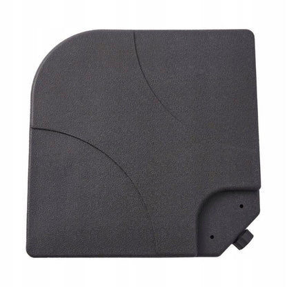 Parasolfod 100x100 cm Sort 60 Liter