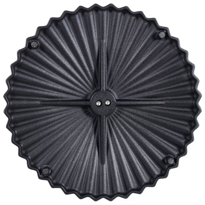 Parasolfod Carezza Ø60 cm Sort Stål