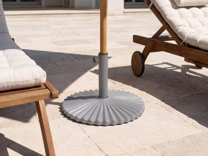 Parasolfod Carezza Rund Ø60 cm Grå