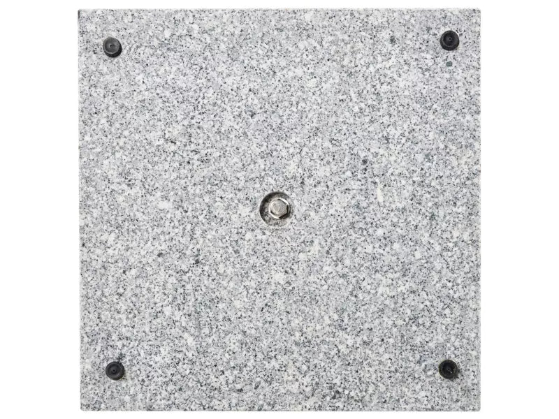 Parasolfod Ceccano 45x45 cm Kvadratisk Brun 21 kg