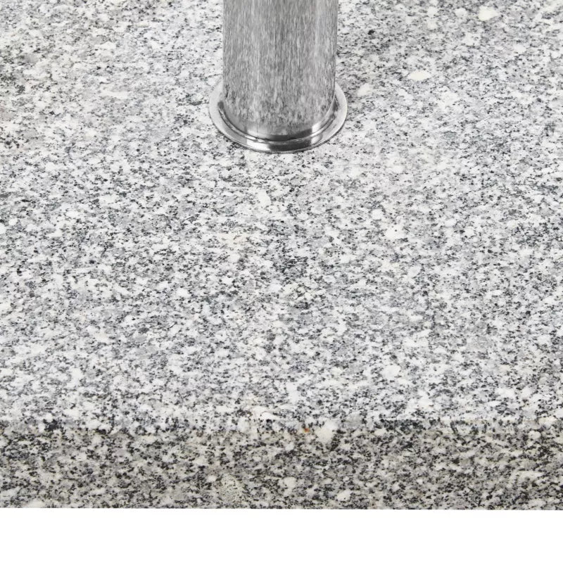 Parasolfod Cerzeto 45x45 cm 30 kg Granit Grå