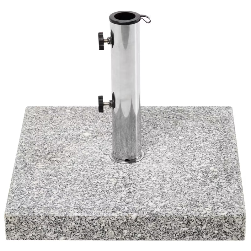 Parasolfod Cerzeto 45x45 cm 30 kg Granit Grå