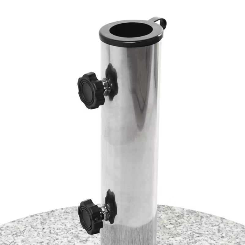Parasolfod Cerzeto Rund 45 cm Granit Grå 30 kg