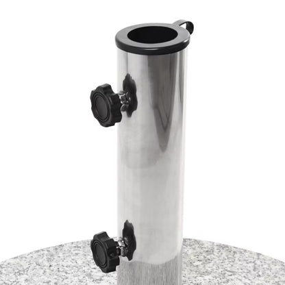 Parasolfod Cerzeto Rund 45 cm Granit Grå 30 kg