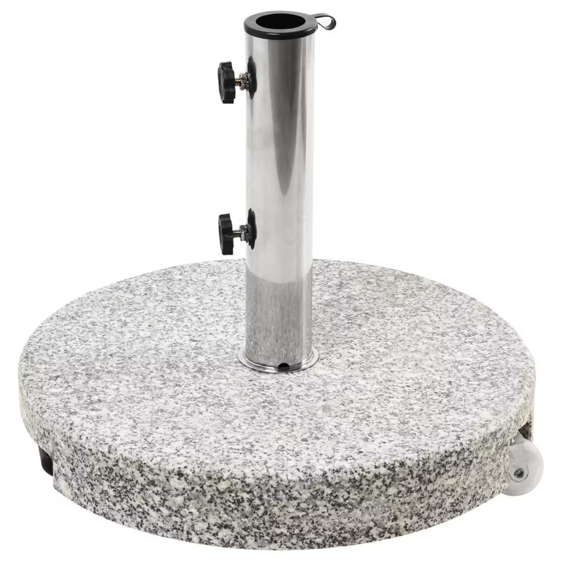 Parasolfod Cerzeto Rund 45 cm Granit Grå 30 kg
