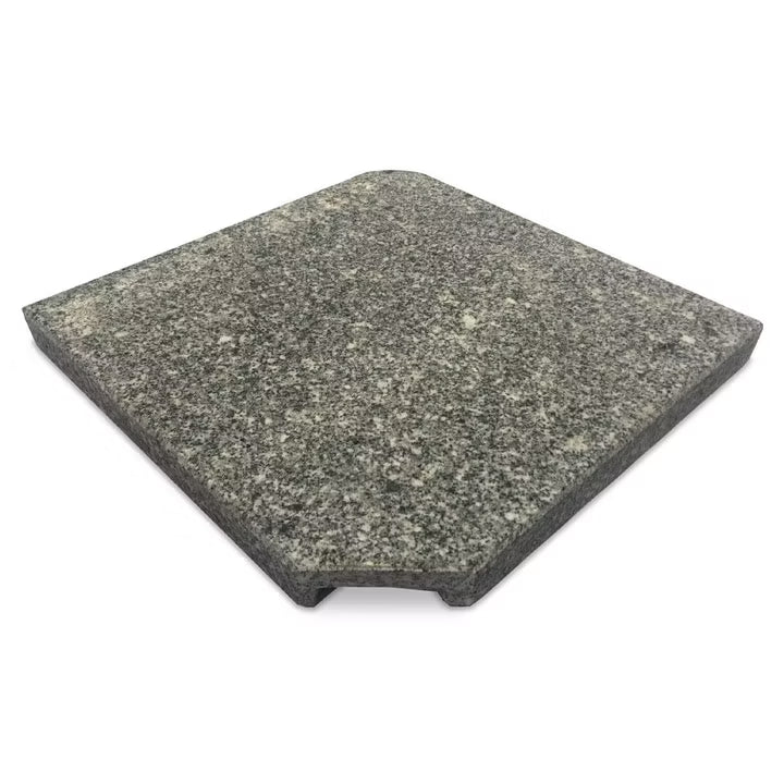 Parasolfod Granit 47x47 cm 25 kg Grå