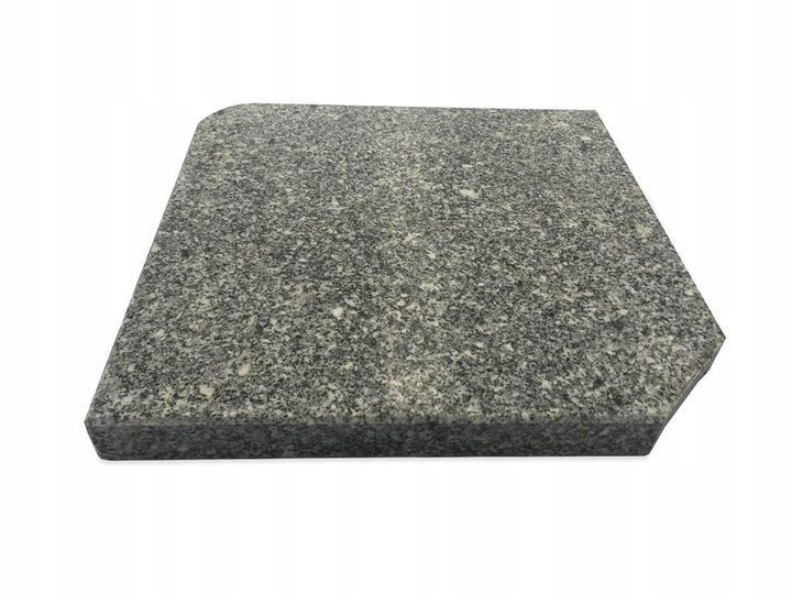 Parasolfod Granit 47x47 cm 25 kg Grå