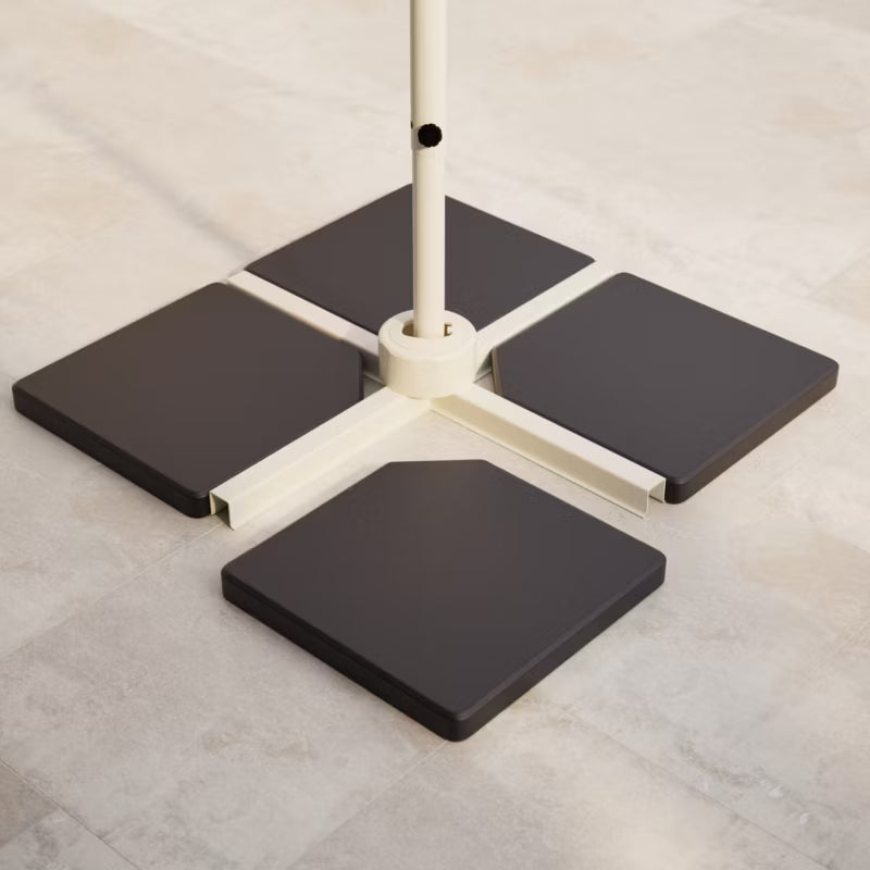 Parasolfod Moku 50x50 cm 25 kg Mørkegrå Beton