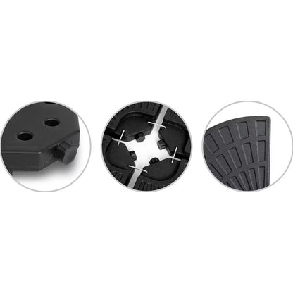 Parasolfod Rund 100 cm Sort 489900