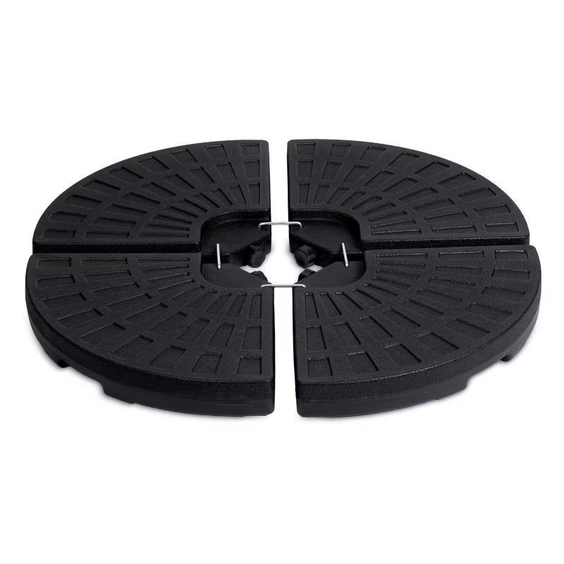 Parasolfod Rund 100 cm Sort 489900