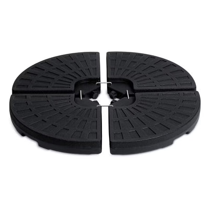 Parasolfod Rund 100 cm Sort 489900
