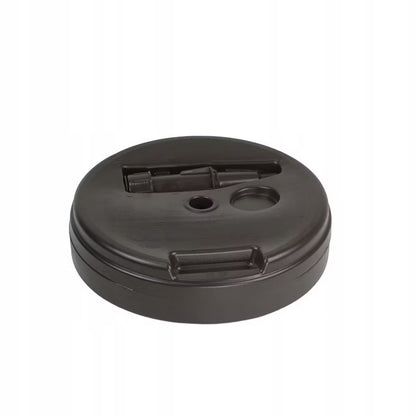 Parasolfod Rund 39 cm Brun Plastik