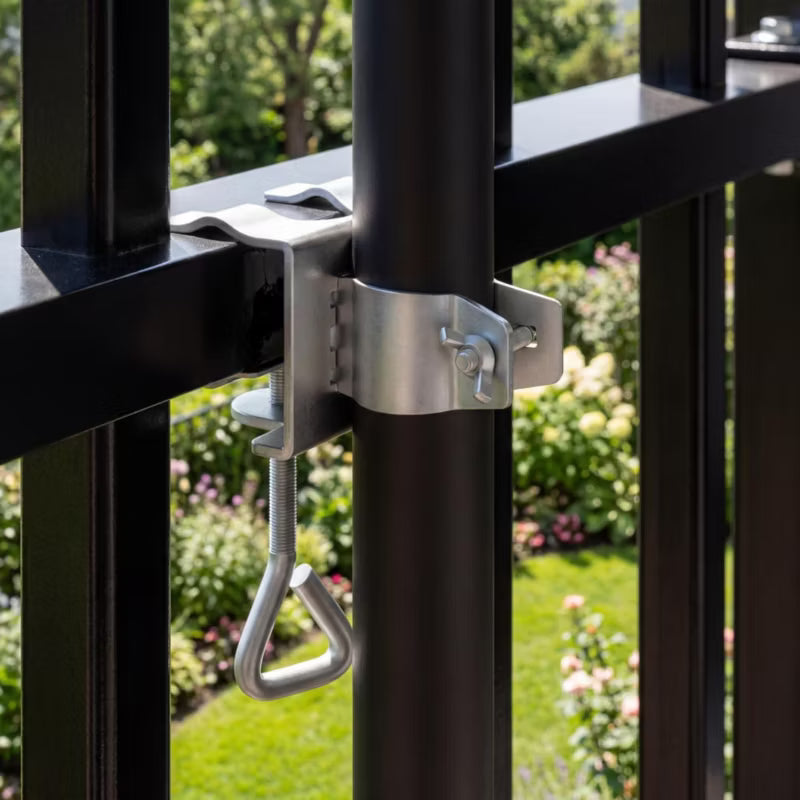 Parasolholder til Altan DV-204GUH 9 cm Sølv
