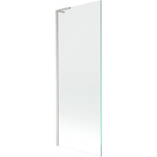 1-fløjet badekarsafskærmning Mexen Next L 70 x 150 cm transparent med børstet nikkel
