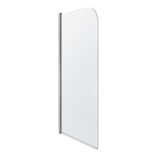 Arkell 1-delt badekarsafskærmning 130 x 75 cm transparent