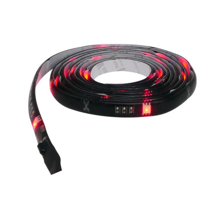 LED Strip Donzy USB 2 m Sort med Fjernbetjening
