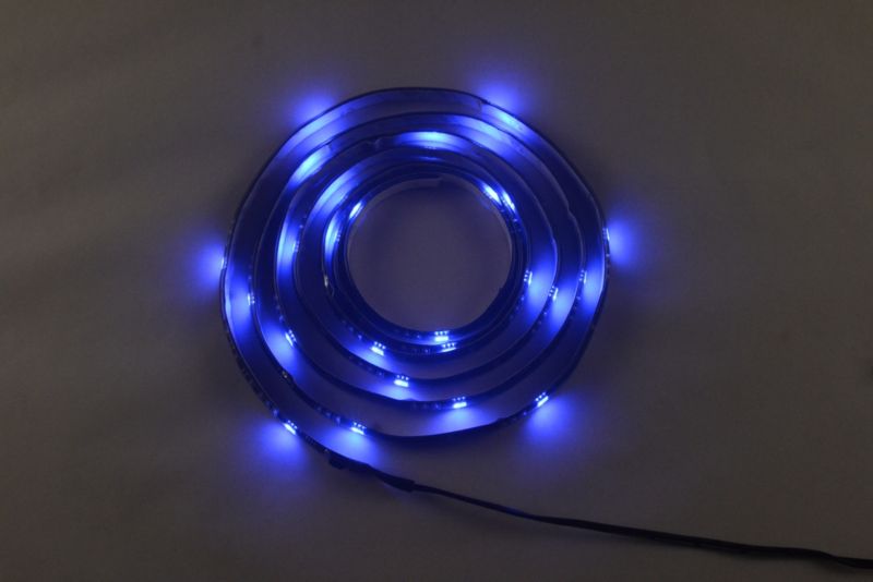LED Strip Donzy USB 2 m Sort med Fjernbetjening
