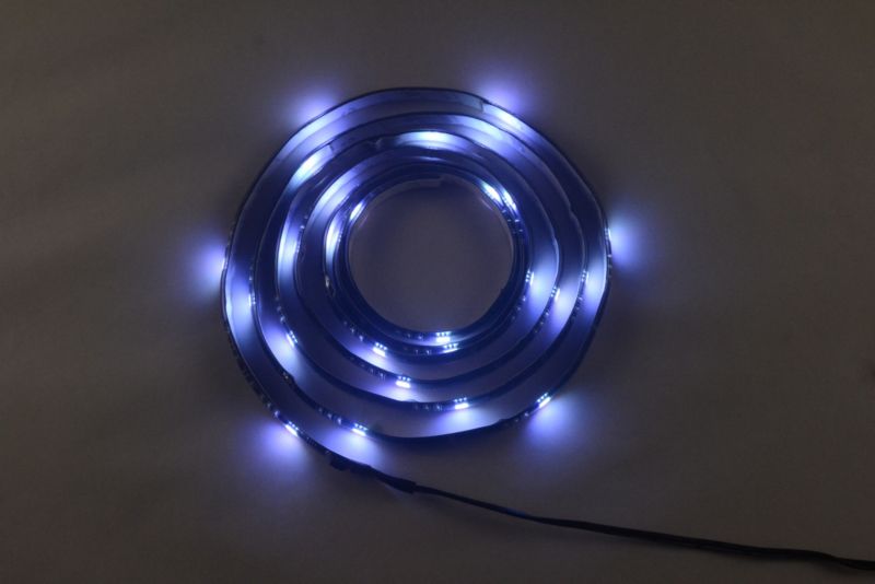 LED Strip Donzy USB 2 m Sort med Fjernbetjening