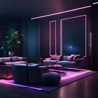 LED Strip E-light IP54 RGB 5 m Med Fjernbetjening