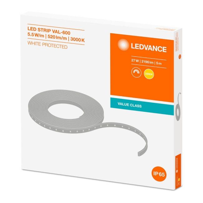 LED Strip 3000K IP65 5m 24V