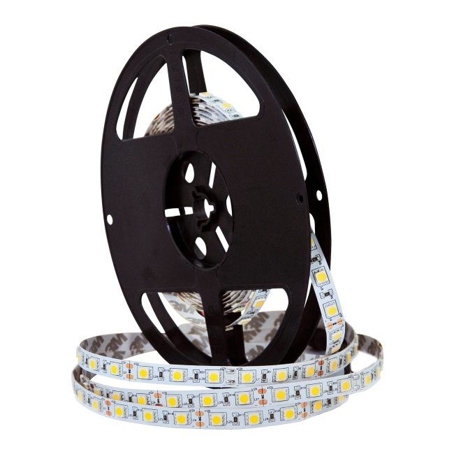 LED Strip Polux 12V 28W 3000K IP20 5m Varm Hvid
